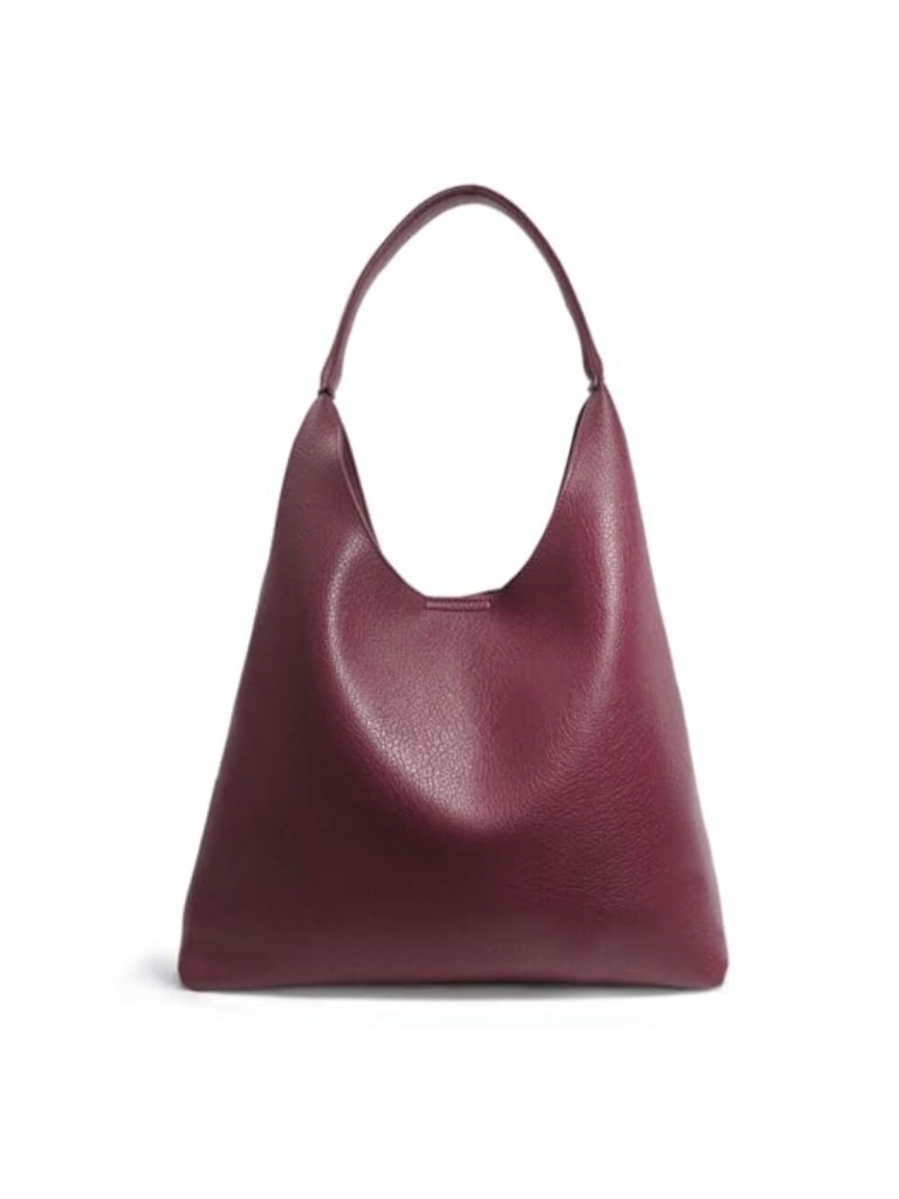 Soft Slouchy Hobo Bag Vegan Leather Shoulder Handbag Tote Purse